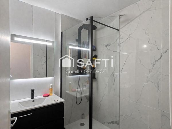 Joli T3 lumineux au dernier étage d’une résidence de standing