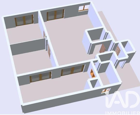 Appartement à vendre 3 pièces 52 m² Croix