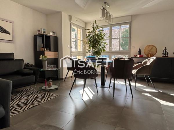 Hyper centre , rez de chaussée , 2 chambres