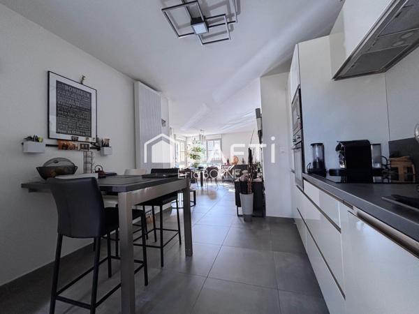 Hyper centre , rez de chaussée , 2 chambres