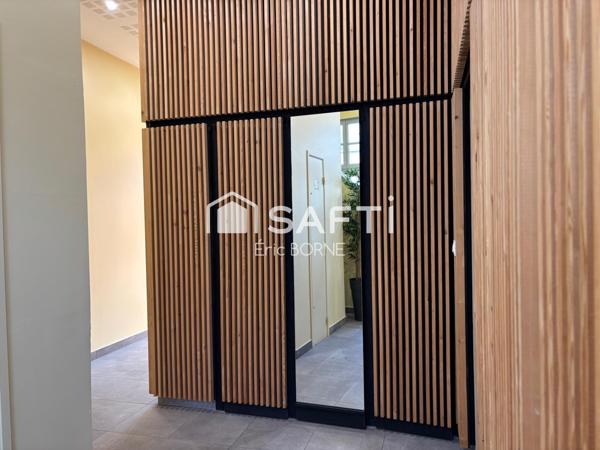 Hyper centre , rez de chaussée , 2 chambres