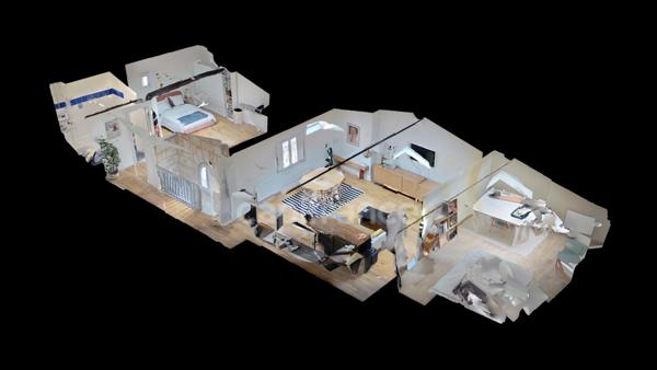 Dpt Gironde (33), à vendre BORDEAUX Chartrons, appartement 3 pièces de 58,78m² Carrez dans immeuble en pierre