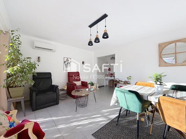 Appartement T3 à pied des plages et centre ville au calme