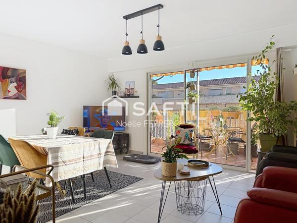 Appartement T3 à pied des plages et centre ville au calme