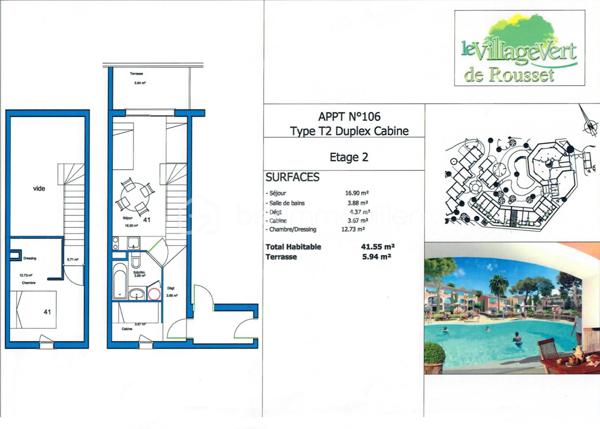 Appartement de 42 m²