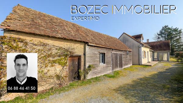 Moncé-en-Belin (72230) Longère rénovée au cœur de Moncé-en-Belin