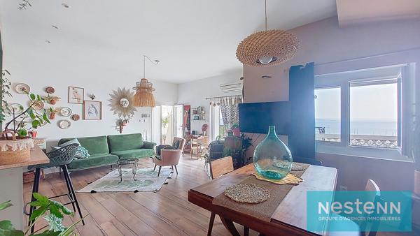 ISTRES, Les Heures Claires, Vue panoramique, Maison plain-pied type 59m² + studio indépendant de 16m², garage, terrasses, jardin et cave