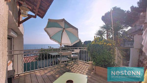 ISTRES, Les Heures Claires, Vue panoramique, Maison plain-pied type 59m² + studio indépendant de 16m², garage, terrasses, jardin et cave