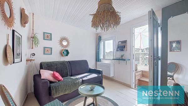 ISTRES, Les Heures Claires, Vue panoramique, Maison plain-pied type 59m² + studio indépendant de 16m², garage, terrasses, jardin et cave