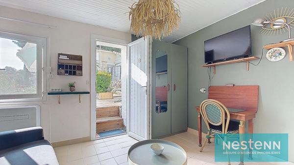 ISTRES, Les Heures Claires, Vue panoramique, Maison plain-pied type 59m² + studio indépendant de 16m², garage, terrasses, jardin et cave