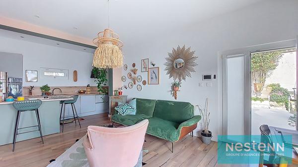 ISTRES, Les Heures Claires, Vue panoramique, Maison plain-pied type 59m² + studio indépendant de 16m², garage, terrasses, jardin et cave