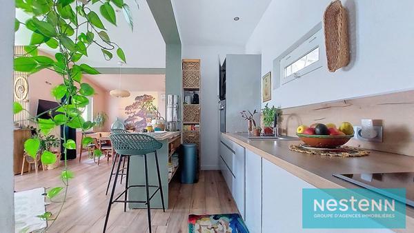 ISTRES, Les Heures Claires, Vue panoramique, Maison plain-pied type 59m² + studio indépendant de 16m², garage, terrasses, jardin et cave