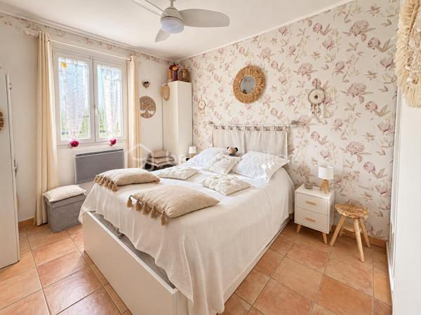 A Saint-Privat-des-Vieux, découvrez cette agréable maison de plain-pied de 75,52 m², implantée sur une parcelle de 429 m².

Vous apprécierez sa pièce de vie d’environ 37 m² avec cuisine ouverte, lumineuse et conviviale, donnant directement accès à une grande terrasse couverte : un véritable espace supplémentaire pour profiter pleinement des beaux jours.

La partie nuit comprend deux chambres de 13,41 m² et 11,70 m², une salle d’eau et un WC indépendant.

À l’extérieur, la maison bénéficie d’un jardin arboré et aménagé, agréable à vivre et agrémenté de plusieurs espaces végétalisés.

Un vrai plus : un grand garage d’environ 36 m², idéal pour stationner, bricoler ou disposer d’un bel espace de stockage.

Côté confort : climatisation réversible par pompe à chaleur, double vitrage, fibre optique et tout-à-l’égout.

Les + : plain-pied • pièce de vie de 37 m² • 2 chambres • grande terrasse couverte • jardin • garage 36 m² • climatisation réversible • parcelle 429 m²

DPE : C (161 kWh/m²/an)
GES : B (6 kg CO₂/m²/an)