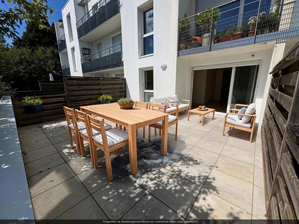 La Chapelle sur Erdre T2 avec belle terrasse et place de parking,  
La chapelle sur erdre 44240