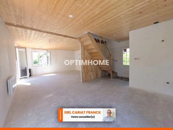 MAISON DOUBLE DE 140 M² AVEC DÉPENDANCES, L’ENSEMBLE SUR 637 M² DE TERRAIN CLOS :