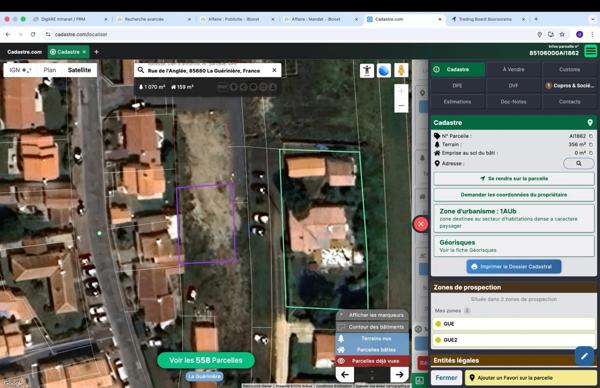 Terrain à vendre La GUERINIERE