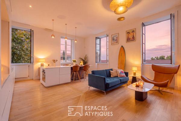 Appartement de caractère, entre cachet de l’ancien et rénovation d’architecte