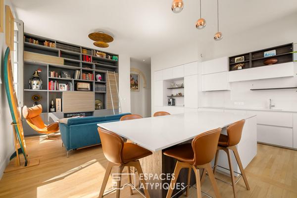 Appartement de caractère, entre cachet de l’ancien et rénovation d’architecte