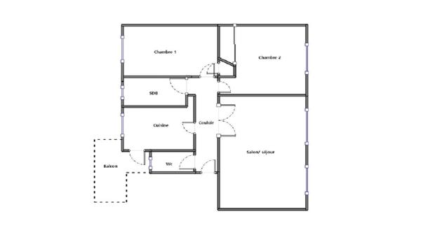 Appartement à vendre 3 pièces 74 m² Valence