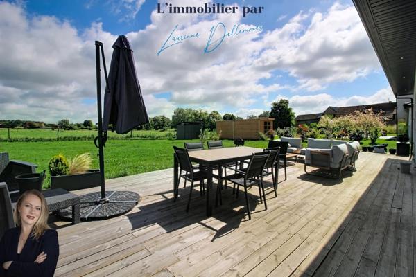 EXCLUSIVITÉ rare sur le secteur – Pavillon individuel semi plain-pied récent de 150 m² – 5 chambres – Nivelle (59)