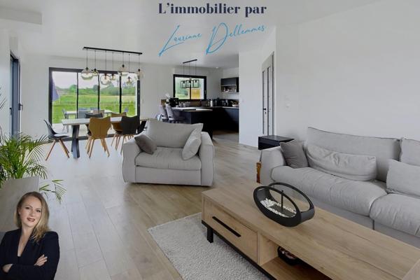 EXCLUSIVITÉ rare sur le secteur – Pavillon individuel semi plain-pied récent de 150 m² – 5 chambres – Nivelle (59)