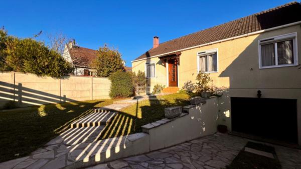 MAISON PLAIN-PIED 5 PIÈCES À VIRY-CHÂTILLON AVEC SOUS-SOL ET JARDIN SANS VIS-À-VIS