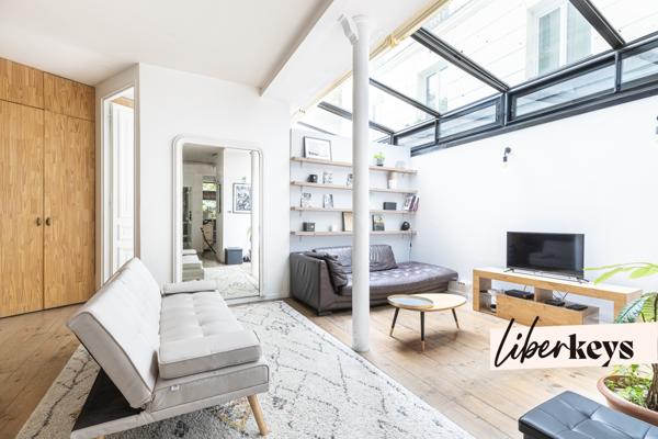 Magnifique loft sur cour arborée, secteur recherché Paris 11
