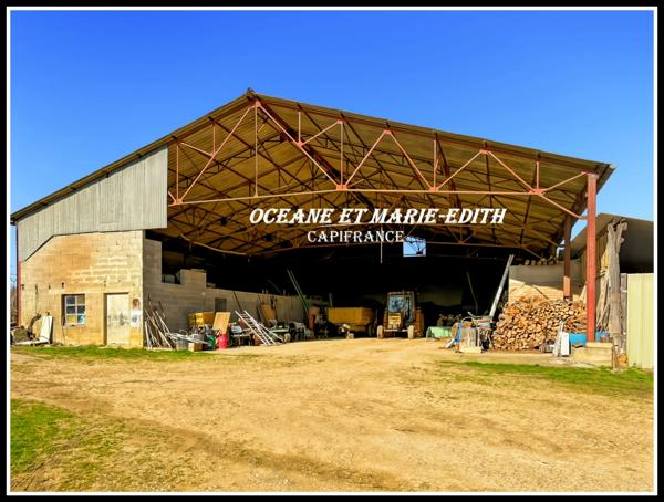 Propriéte agricole secteur EAUZE (32) Maison Gasconne 10 Pièces + Nombreux hangars 2 LACS SANS VIS à VIS