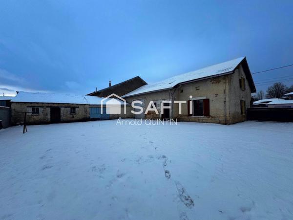 Maison 4 pièces 106m² avec grange