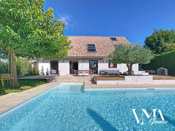 Maison de 175m2 avec piscine. Détails des diagnostics énergétiques