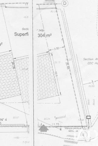 Terrain à vendre 304 m² Sannois