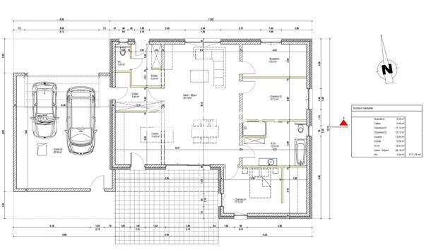 Libre de tout architecte ou constructeur.