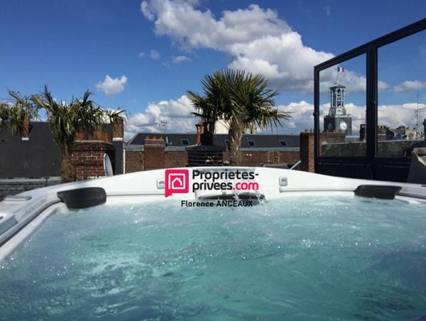 Villa sur les toits exceptionnelle avec terrasses en hyper centre ville