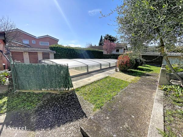 SOUS COMPROMIS !! Maison individuelle 91m² habitables + sous-sol complet, parcelle de 1229m²