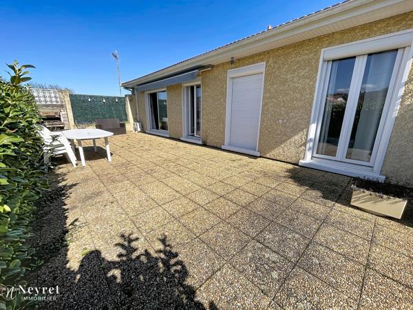 SOUS COMPROMIS !! Maison individuelle 91m² habitables + sous-sol complet, parcelle de 1229m²