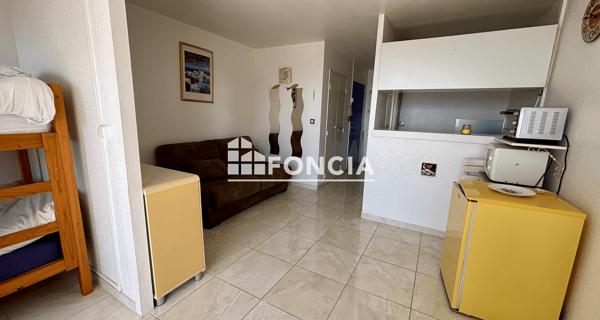 À vendre Appartement 2 pièces 24.83 m² - Canet-en-roussillon 66140
