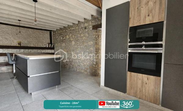 Une maison en exclusivité avec ses points forts :

- Hameau entre Beauce la Romaine et Charsonville
- Cachet et authenticité de l'ancien : (ancien relais de poste),
- Luminosité et beaux volumes,
- 4 chambres + bureau,
- 2 salles de bain/eau,
- Suite parentale,
- Magnifique jardin,
- 2 Terrasses,
- Nombreux rangements,
- 2 toilettes,
- Buanderie et dépendances,
- Poêle à granulés,
- Magnifique cuisine
- Diagnostic C...

La maison : 
Ancien relais de poste vous serez séduits par le charme de l'ancien entièrement rénové. C'est une perle rare que vous pouvez découvrir en exclusivité. La maison non mitoyenne fait près de 240m² habitables, pour un total de 8 pièces dont 4 chambres. Je vous laisse découvrir ce bien en commençant par le rez de chaussée. 

Le rez de chaussée : 
Un porche pour une entrée couverte et fonctionnelle - Une grande buanderie avec point d'eau  - Une grande entrée avec dressing (parfait pour les manteaux et chaussures) - Toilettes séparées suspendues avec meuble vasque - Pièce à vivre avec rangements et poêle à granulés - Magnifique cuisine récente contemporaine dinatoire (nombreux plans de travail et rangements) - Véritable bar d'époque (agréables soirées en perspective) - Véritable suite parentale avec dressing, double vasque et douche à l'italienne. Maison idéale avec une vie de plain pied possible. 

L'étage : 
Véritable parquet en bois massif pour tout l'étage - Le premier escalier vous amène à la deuxième chambre en mezzanine de la maison - Un second escalier dessert un espace bureau/mezzanine (idéal pour le télétravail) - Un vaste palier de charme avec de nombreux rangements (parfait pour le quotidien) - Deux très belles chambres spacieuses - Une grande salle de bain avec toilettes (pour satisfaire toute la famille).

Extérieurs et dépendances :
La parcelle de près de 1260m² est à l'abris des regards - Exposition Sud-Est - Une cour pour stationner plusieurs véhicules - Beau jardon arboré - 2 terrasses - Cabanon de rangement en bois - Petit atelier/verrière - Plusieurs appentis pour du rangement supplémentaire - Cave - Espace poulailler...

Côté technique : 
Ballon moins de 10 ans - Assainissement individuel - Diagnostic C - Pas d'amiante ni plomb - Menuiseries double vitrage - Radiateurs alimentés par poêle à granulés de moins de 10 ans - Murs en pierre et moellons avec isolation intérieure allant de 10 à 20cm.

Le secteur : 
Cette maison de charme se trouve dans un hameau entre Charsonville et Beauce la Romaine, anciennement Ouzouer le Marché - Accès rapide aux axes reliant Orléans, Blois et Beaugency - Établissements scolaires sur la commune (écoles et collège) et ramassage scolaire: idéal pour les familles - Bassin d’emploi porté par l’agriculture, la logistique et les pôles économiques alentours - Un emplacement recherché alliant tranquillité et accessibilité - boulangeries, bar-tabac, restauration, coiffure etc...

Visite virtuelle 360° sur demande,
Vidéo de présentation sur ma page YouTube,
J'attends votre appel pour planifier une visite. Dans le cadre de votre projet d’acquisition et conformément aux dispositions de la loi ELAN, nous souhaitons vous informer de vos droits avant la visite du bien que vous envisagez. Nous vous rappelons que vous avez la possibilité de vous faire accompagner, lors de la visite, par un professionnel de la construction de votre choix (architecte, expert en bâtiment, maître d’œuvre, artisan, etc.). Cette démarche peut vous permettre d’obtenir un avis technique éclairé sur l’état du bien, d’identifier d’éventuels travaux à prévoir et de sécuriser votre projet d’acquisition. Nous vous remercions de bien vouloir nous informer en amont de la visite si vous souhaitez être accompagné(e), afin de faciliter l’organisation de celle-ci dans les meilleures conditions.