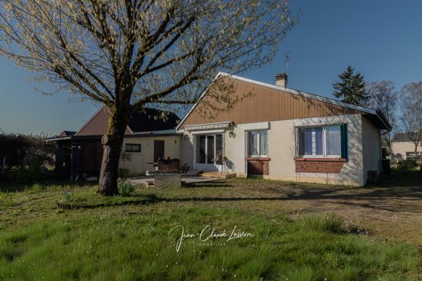 Vierzon (18100) Quartier calme et recherché – Maison de plain-pied 2 chambres