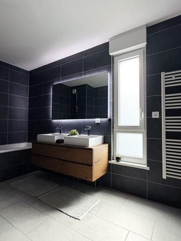 T4 duplex avec terrasse, garage et place de parking privative