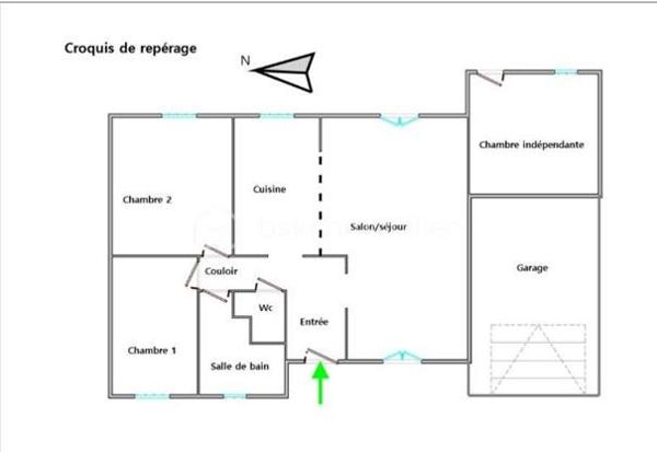Villa de 91 m²