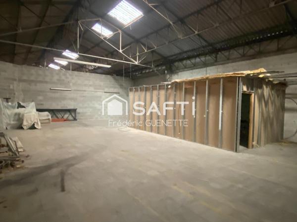 HANGAR A LA VENTE SUD NIORT 283M2