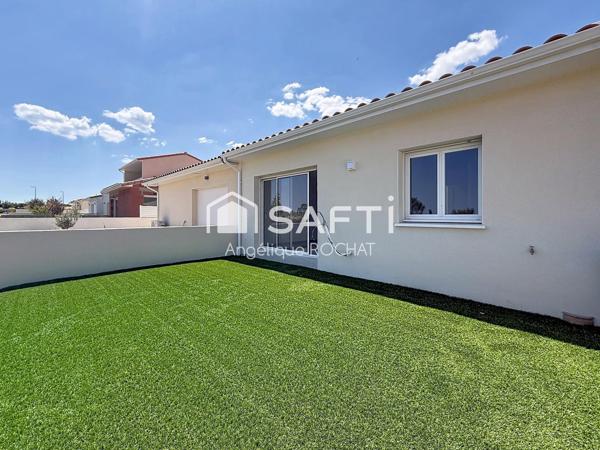 Magnifique Villa Neuve T3 plain pied 2 chambres sur Portiragnes