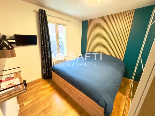 Maison familiale avec jardin, garage et confort moderne