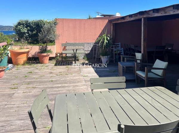 A vendre - Saint-Tropez - Appartement avec toit terrasse