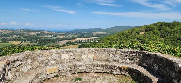 A vendre - Authentique maison en pierre - Parc du Luberon - Avec piscine dans un petit hameau
