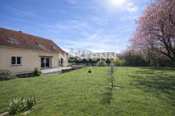 Maison en pierre rénovée avec grand terrain