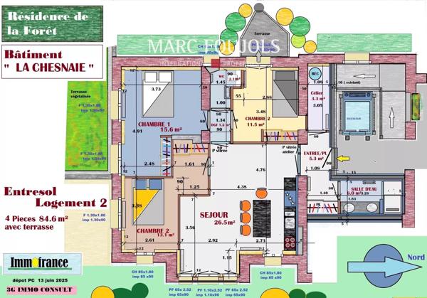 Chantilly – Appartement 4 pièces