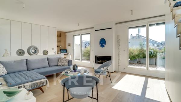 Magnifique terrasse arborée