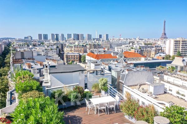 Magnifique terrasse arborée