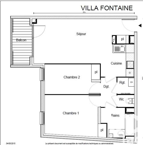 Appartement à vendre 3 pièces 62 m² Noisy-le-Sec